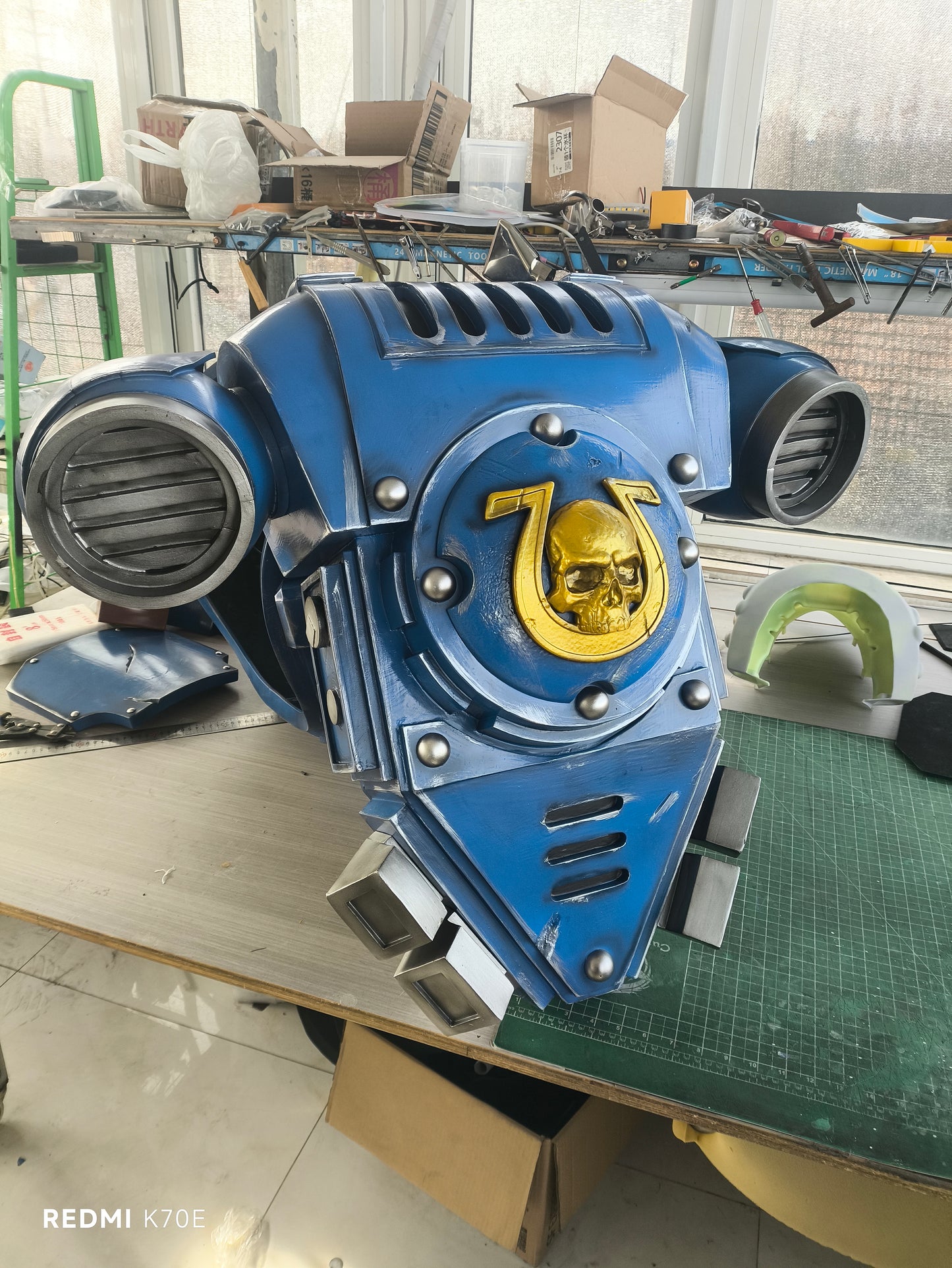 Warhammer Space Marine Titus Armor | Full Cosplay Suit Custom Made | Prop & Armor Commission