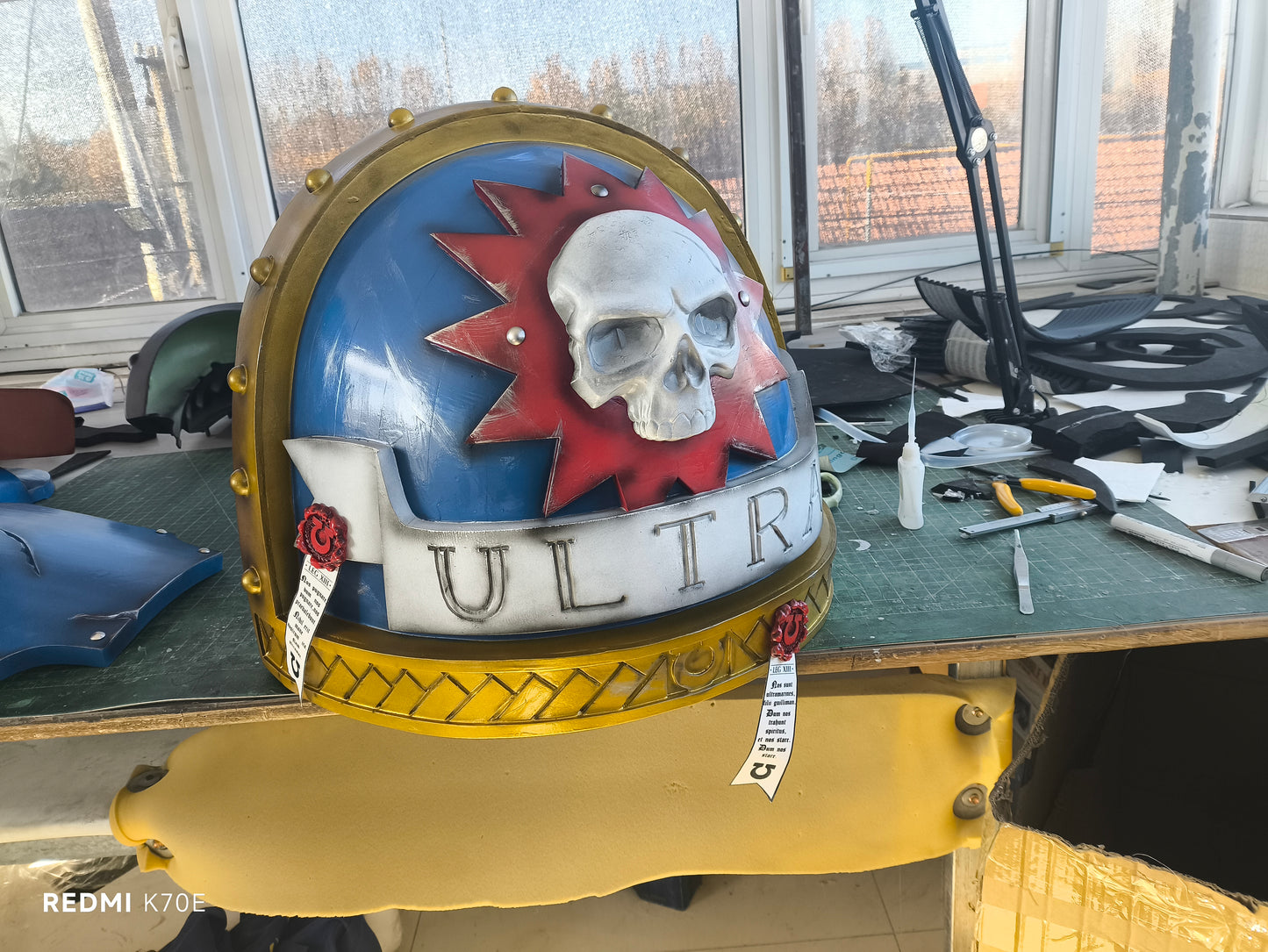 Warhammer Space Marine Titus Armor | Full Cosplay Suit Custom Made | Prop & Armor Commission