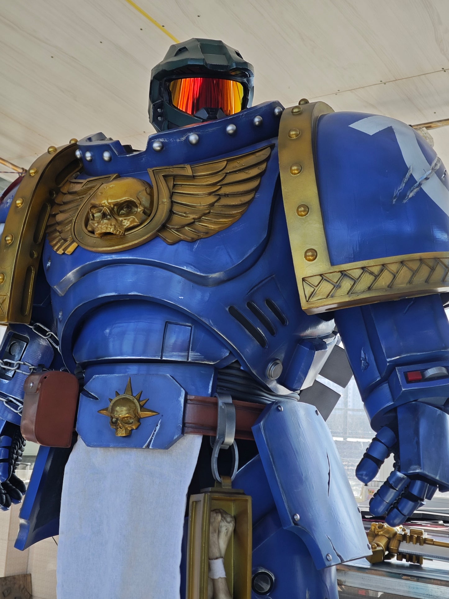 Warhammer Space Marine Titus Armor | Full Cosplay Suit Custom Made | Prop & Armor Commission