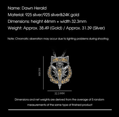 Salamanders-Inspired Pendant – Dawnbringer Warhammer Fan Necklace | Birthday Gift for Him by Starforged