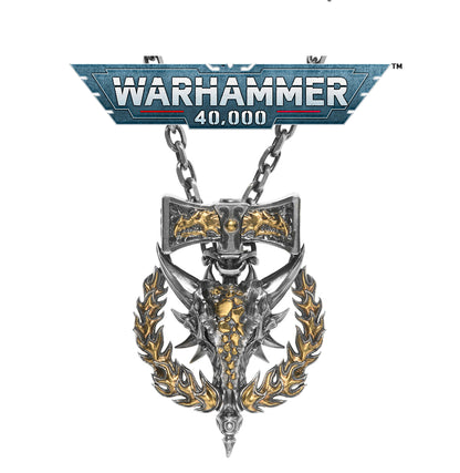 Salamanders-Inspired Pendant – Dawnbringer Warhammer Fan Necklace | Birthday Gift for Him by Starforged
