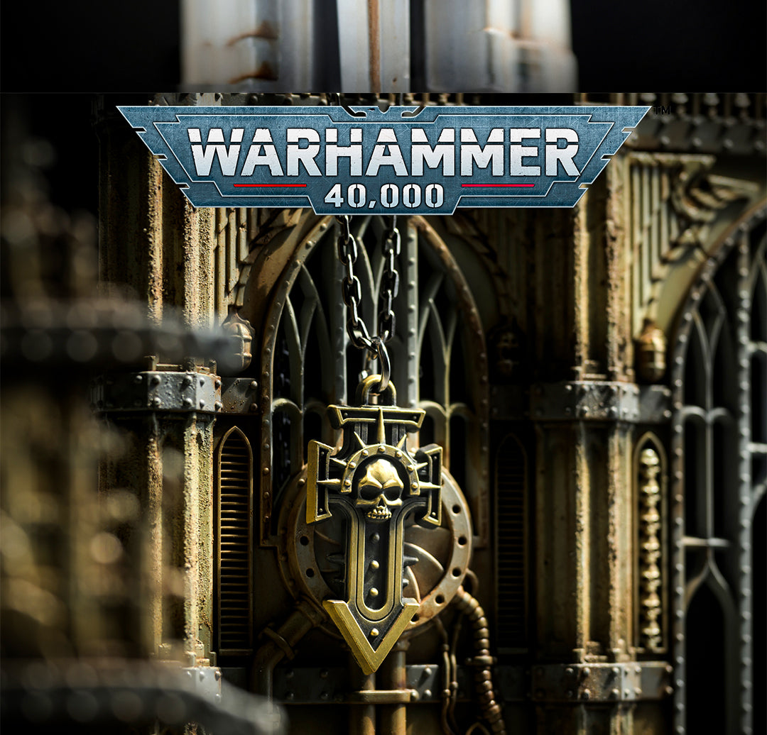 Warhammer 40K Indomitus Crusade Keychain – Starforged Accessory for Space Marine Fans