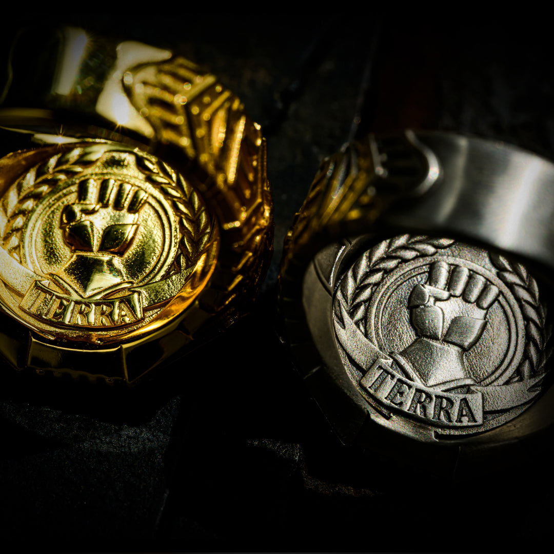 925 Sterling Silver Imperial Fists Ring – Warhammer Fan Gift | Inspired Jewelry by Starforged
