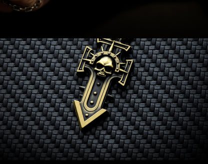 Warhammer 40K Indomitus Crusade Keychain – Starforged Accessory for Space Marine Fans