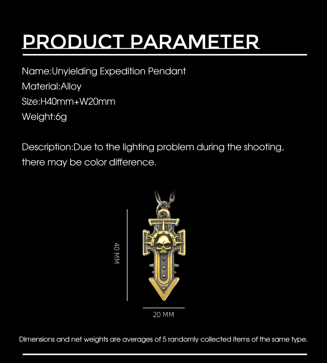 Warhammer 40K Indomitus Crusade Keychain – Starforged Accessory for Space Marine Fans