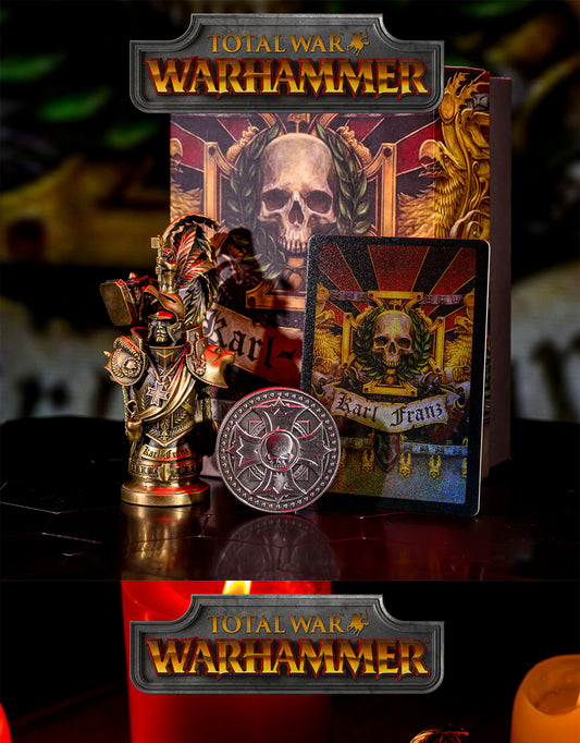 Karl Franz Resin Signet - Warhammer Imperial Aquila Wax Seal | TW WH Reikland Collectible