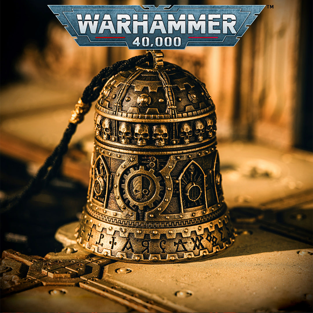 Warhammer 40K Domination Bell of Ominissah Adeptus Mechanicus Copper Pendant Other