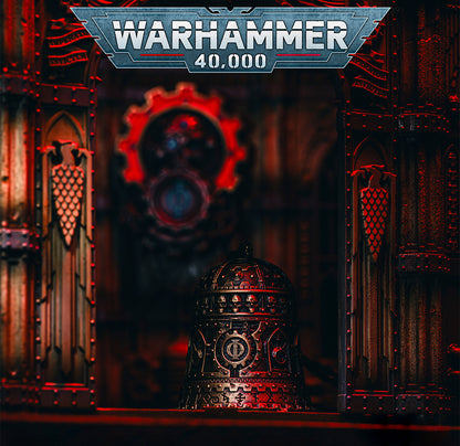 Warhammer 40K Domination Bell of Ominissah Adeptus Mechanicus Copper Pendant Other