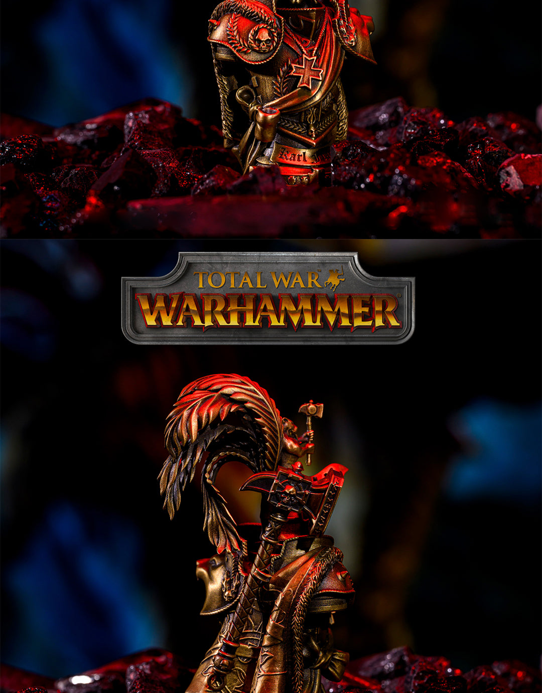 Karl Franz Resin Signet - Warhammer Imperial Aquila Wax Seal | TW WH Reikland Collectible