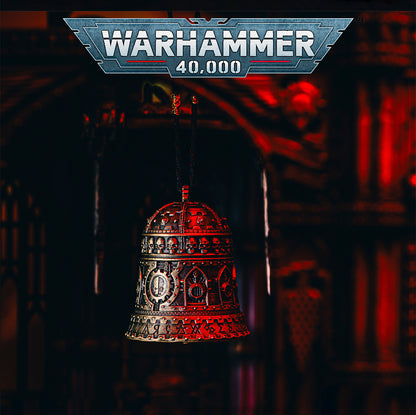 Warhammer 40K Domination Bell of Ominissah Adeptus Mechanicus Copper Pendant Other