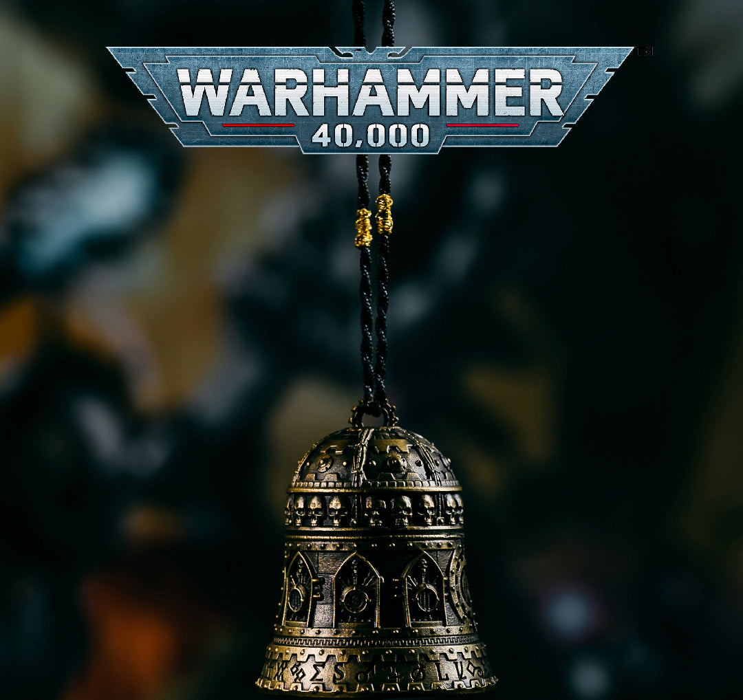 Warhammer 40K Domination Bell of Ominissah Adeptus Mechanicus Copper Pendant Other