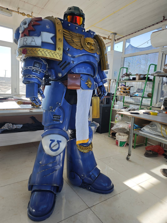 Warhammer Space Marine Titus Armor | Full Cosplay Suit Custom Made | Prop & Armor Commission