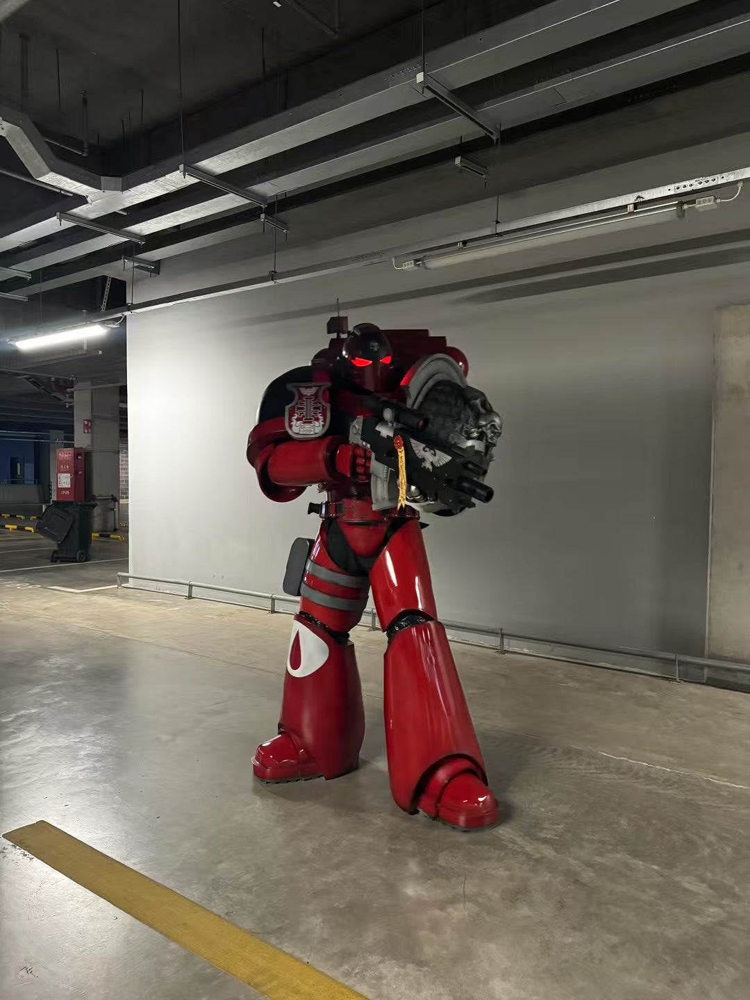 Custom Warhammer Cadian Kasrkin Full Armor Set | Handmade Cosplay Costume &amp; Prop Commission