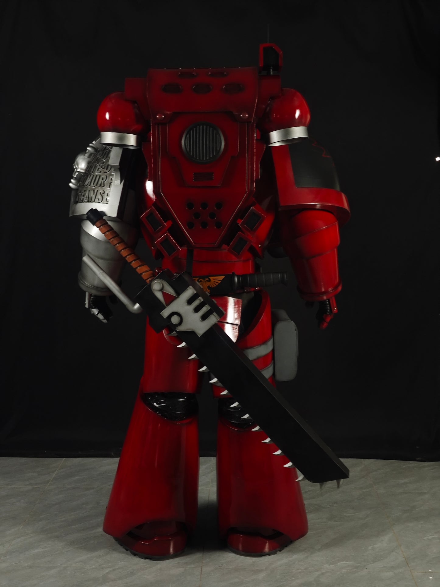 Custom Warhammer Cadian Kasrkin Full Armor Set | Handmade Cosplay Costume &amp; Prop Commission