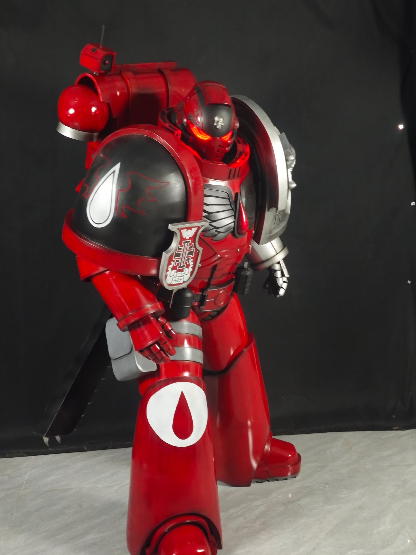 Custom Warhammer Cadian Kasrkin Full Armor Set | Handmade Cosplay Costume &amp; Prop Commission