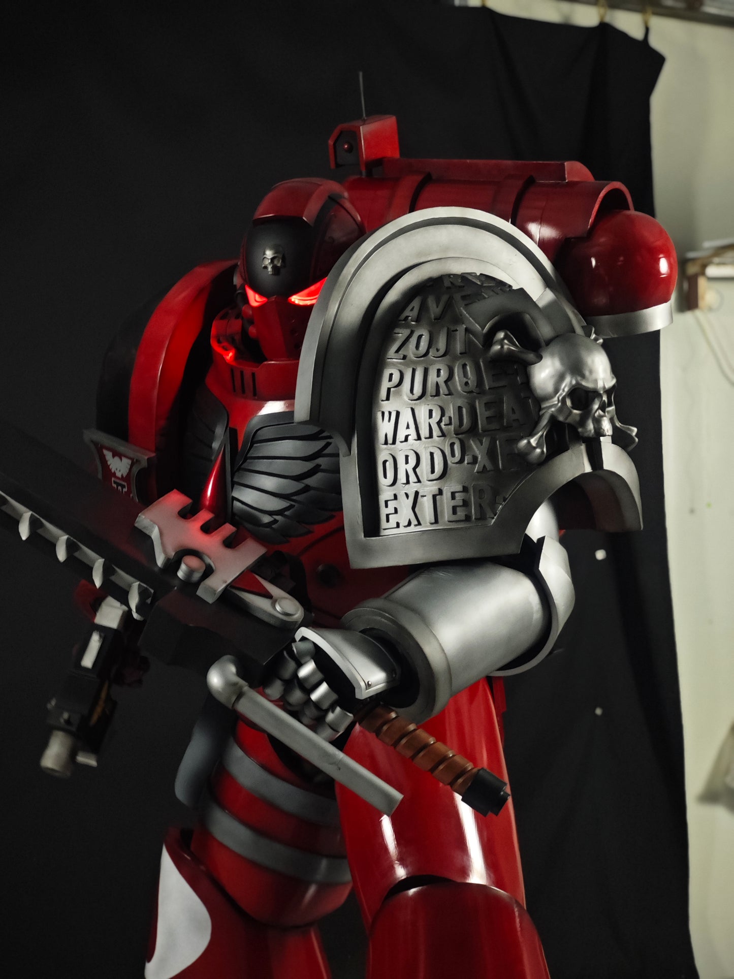 Custom Warhammer Cadian Kasrkin Full Armor Set | Handmade Cosplay Costume &amp; Prop Commission