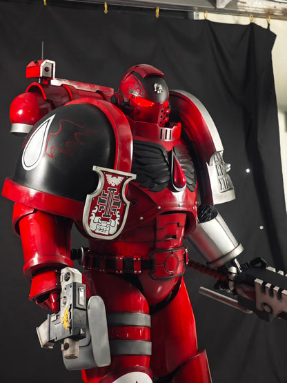 Custom Warhammer Cadian Kasrkin Full Armor Set | Handmade Cosplay Costume &amp; Prop Commission