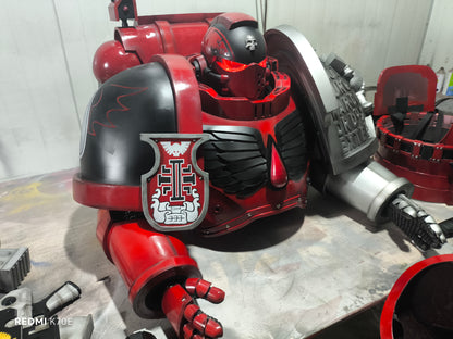 Custom Warhammer Cadian Kasrkin Full Armor Set | Handmade Cosplay Costume &amp; Prop Commission