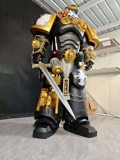 Custom Warhammer Sigismund Full Armor Set | Handmade Cosplay Costume & Prop Commission | Detailed Replica Suit