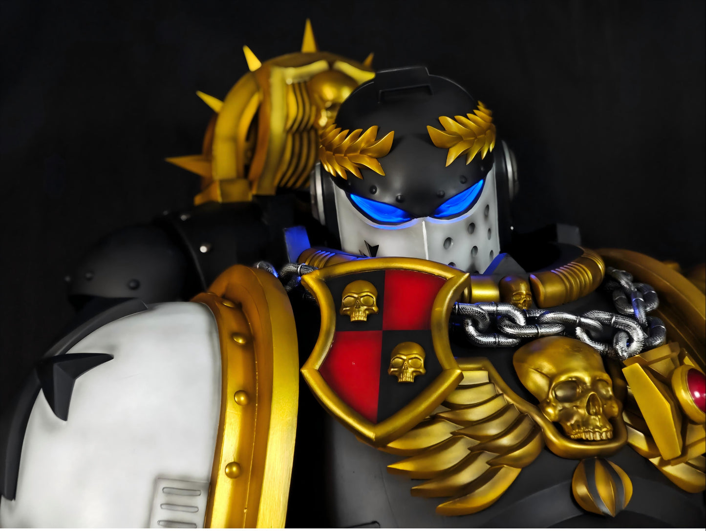 Custom Warhammer Sigismund Full Armor Set | Handmade Cosplay Costume & Prop Commission | Detailed Replica Suit