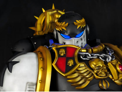 Custom Warhammer Sigismund Full Armor Set | Handmade Cosplay Costume & Prop Commission | Detailed Replica Suit