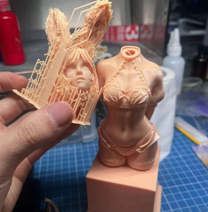 Red wax 3d printing material