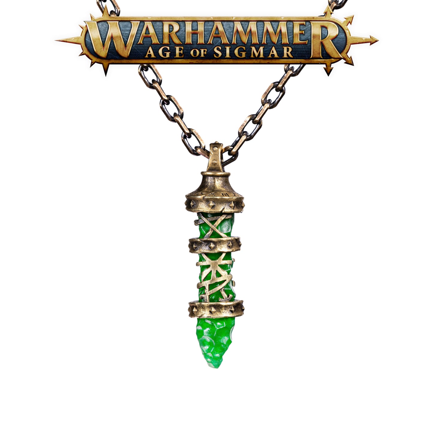 Skaven-Inspired Copper Pendant – Old World Ratman Totem Necklace | Warhammer Fan Gift