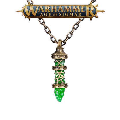 Skaven-Inspired Copper Pendant – Old World Ratman Totem Necklace | Warhammer Fan Gift