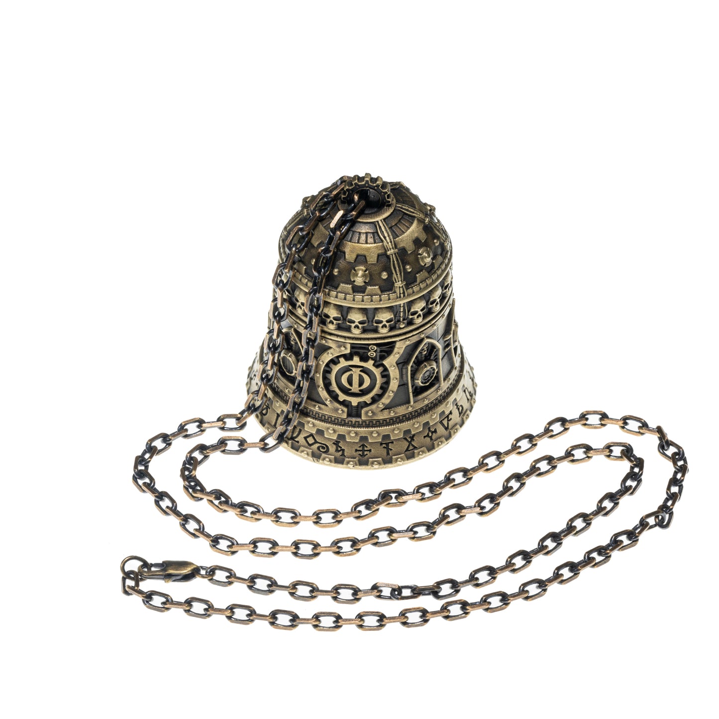 Warhammer 40K Domination Bell of Ominissah Adeptus Mechanicus Copper Pendant Other