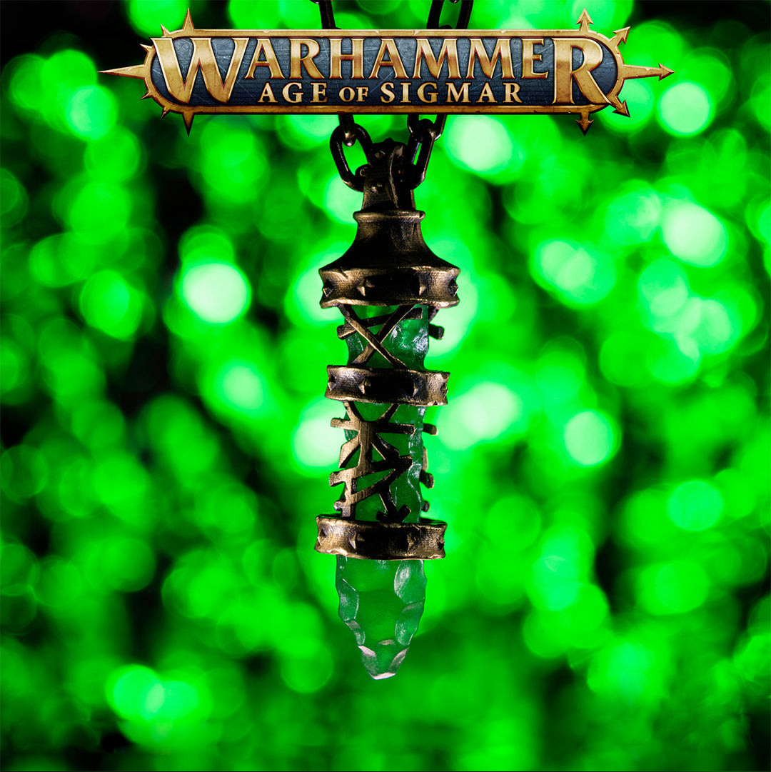 Skaven-Inspired Copper Pendant – Old World Ratman Totem Necklace | Warhammer Fan Gift