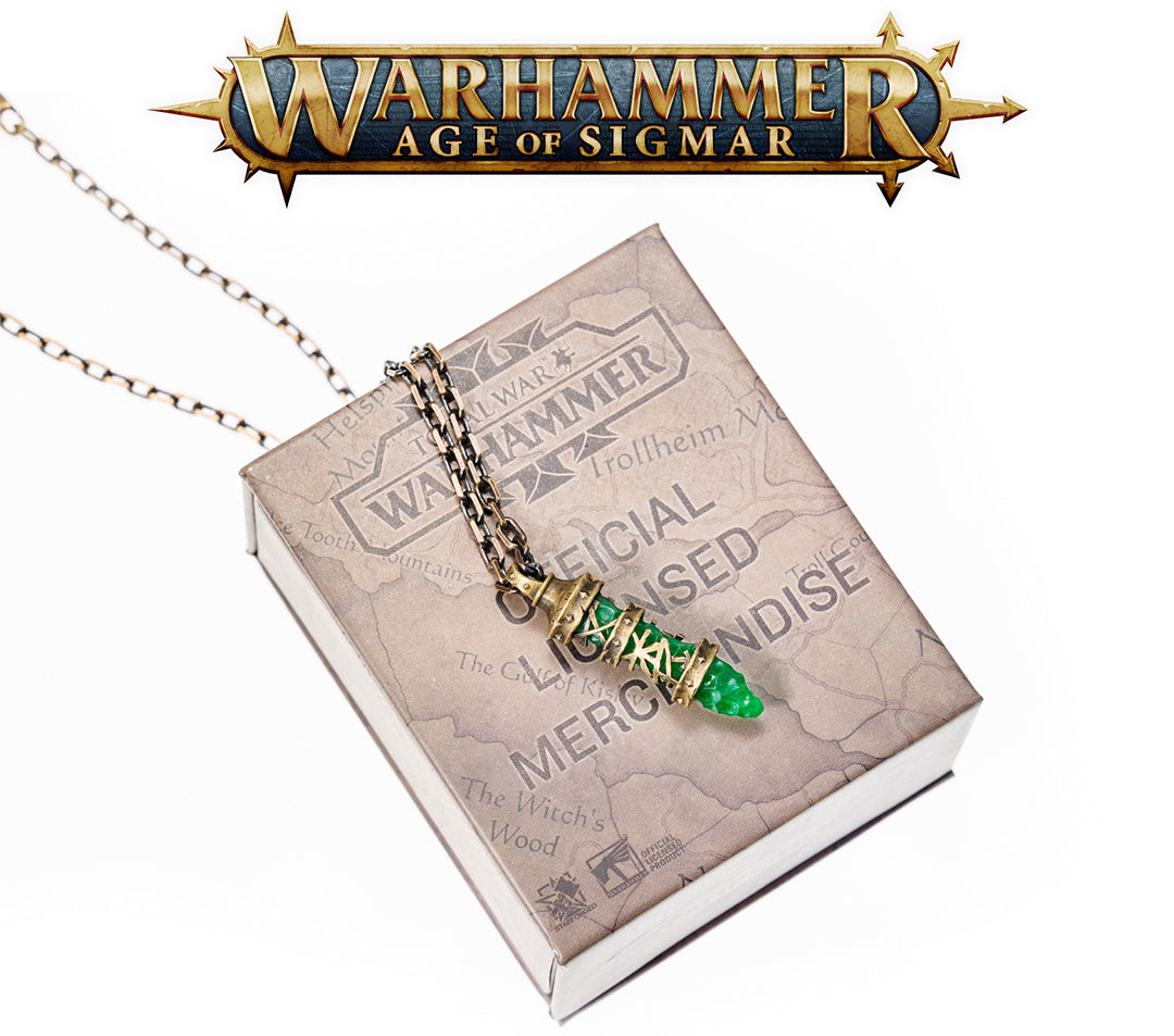 Skaven-Inspired Copper Pendant – Old World Ratman Totem Necklace | Warhammer Fan Gift