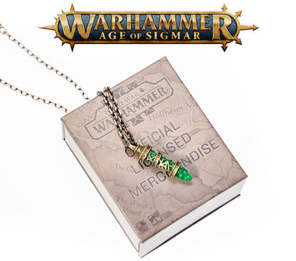 Skaven-Inspired Copper Pendant – Old World Ratman Totem Necklace | Warhammer Fan Gift
