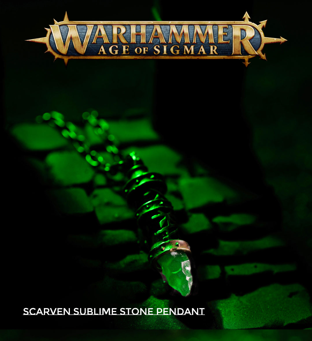 Skaven-Inspired Copper Pendant – Old World Ratman Totem Necklace | Warhammer Fan Gift